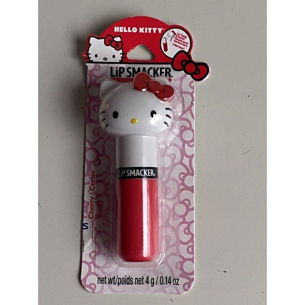 Lip Smacker Hello Kitty Lippy Pal Moisturizing Cherry Flavored Scented Lip Gloss